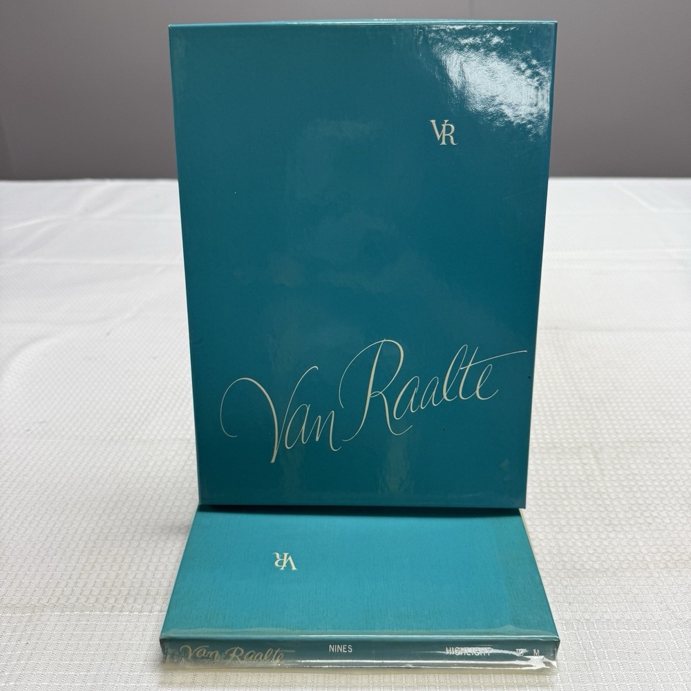 4-Vtg 50s VAN RAALTE Nines Highlight 10 Nylon Hose Stockings Seam New‎ 2 Boxes